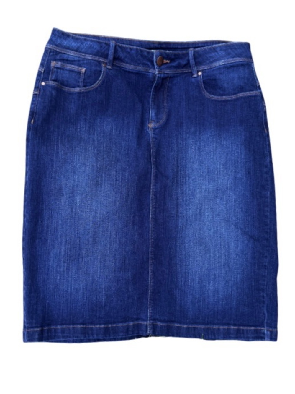 Denver Hayes MIA Mid Rise Denim Skirt